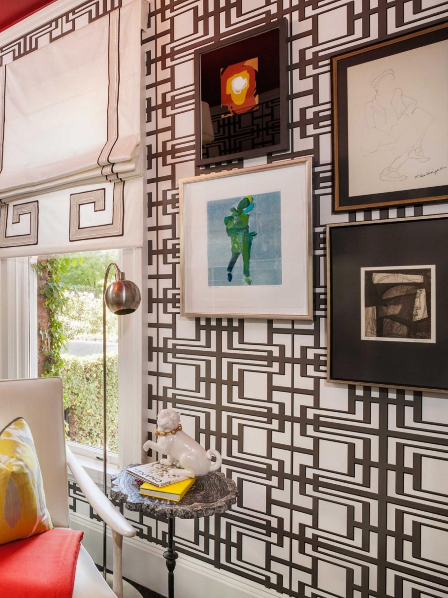 Меандр орнамент в интерьере