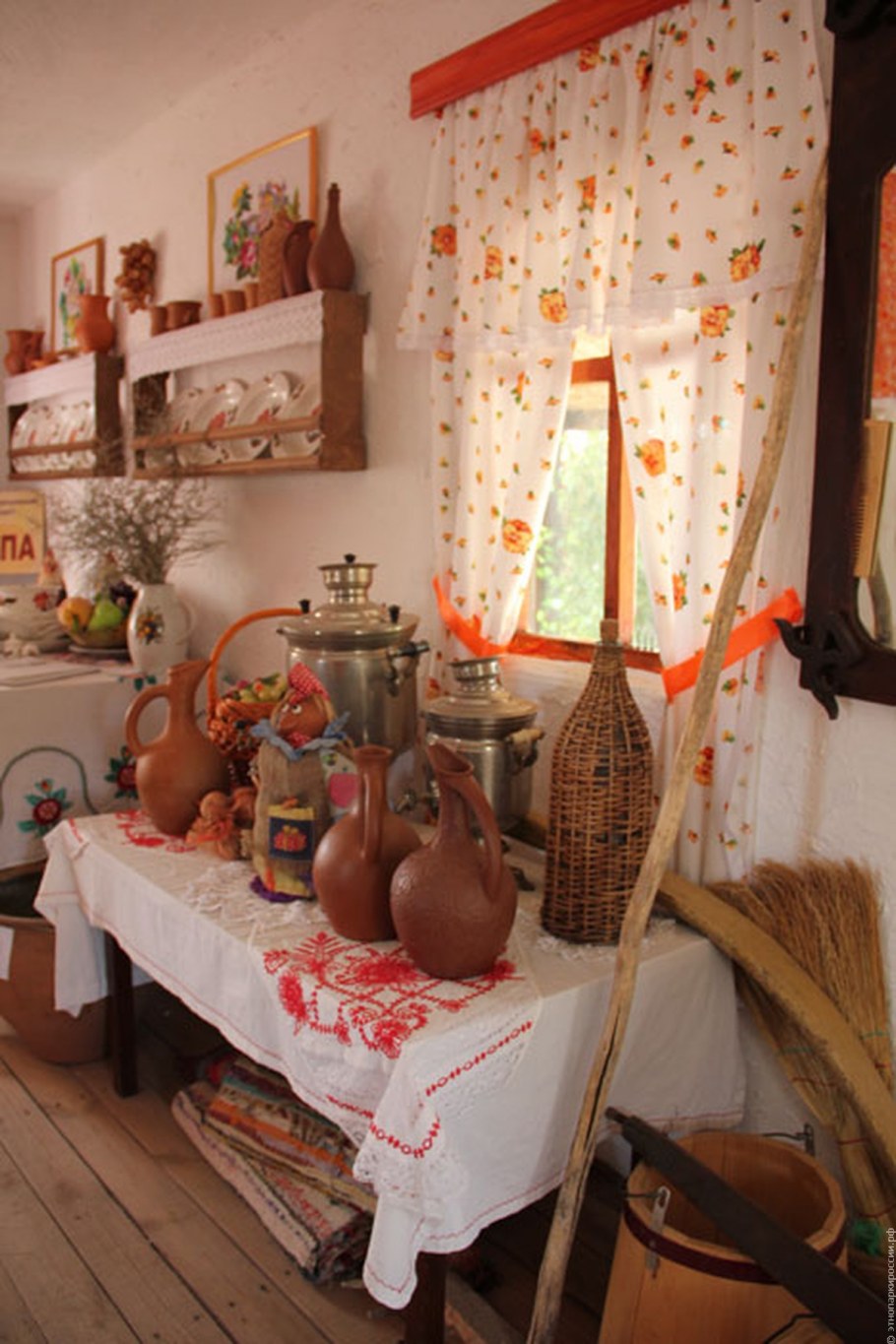 Казачий курень подворье убранство