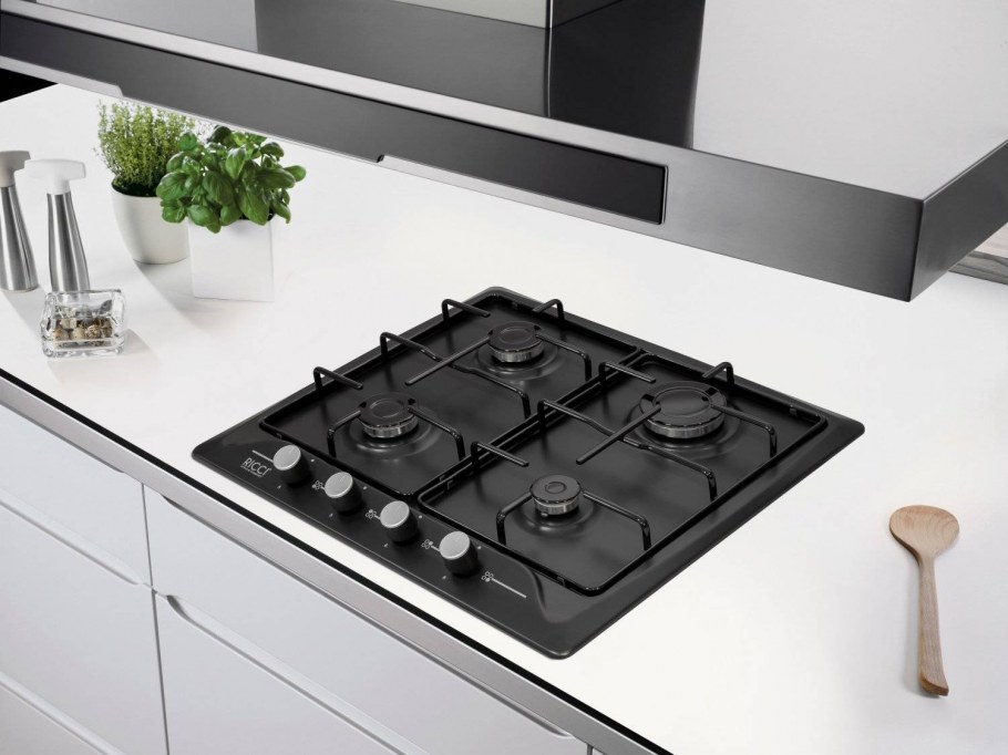 Газовая варочная панель Ricci RGN-st4001bg