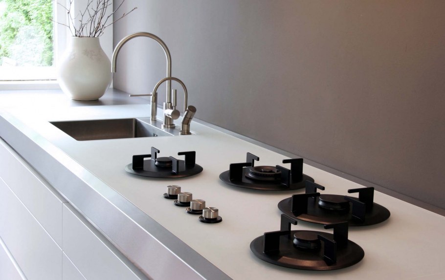 Газовая панель встраиваемая в столешницу