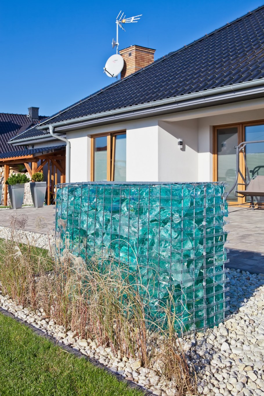 Эрклез в габионах