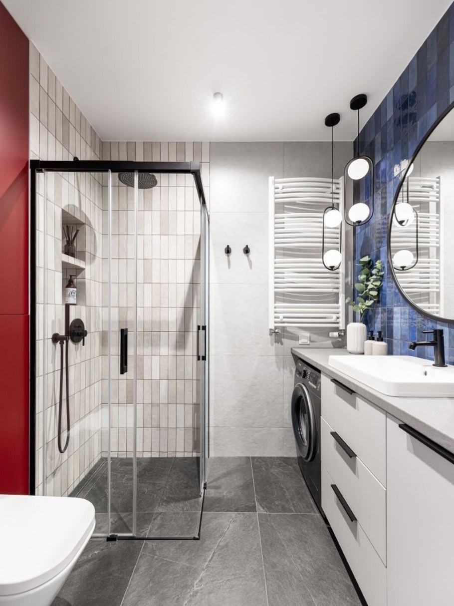 Современный дизайн ванной 2022 маленькой