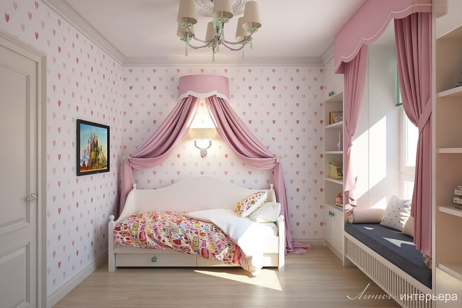 Балдахин на кровать для девочки подростка