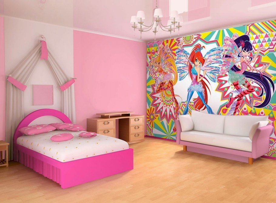 Комната Винкс для девочек