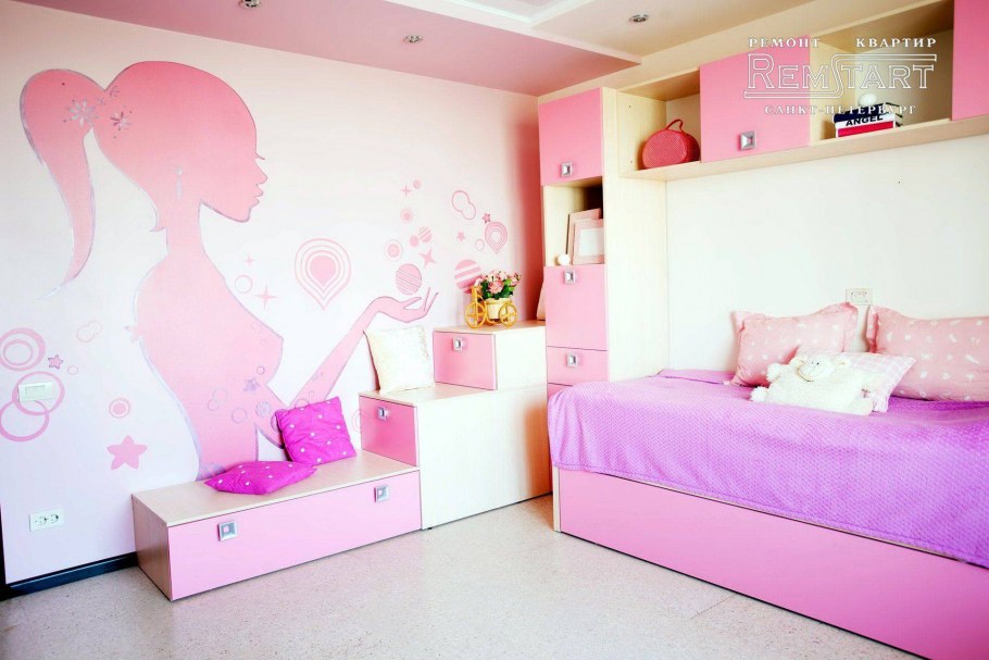 Детская комната для девочки