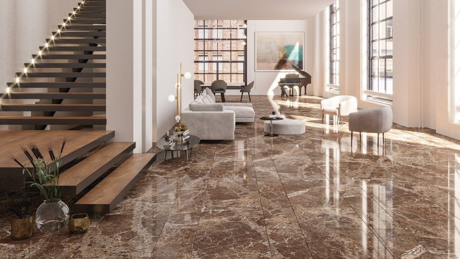 Керамогранит qua Granite Emperador Eclipse Full lap 60х120.