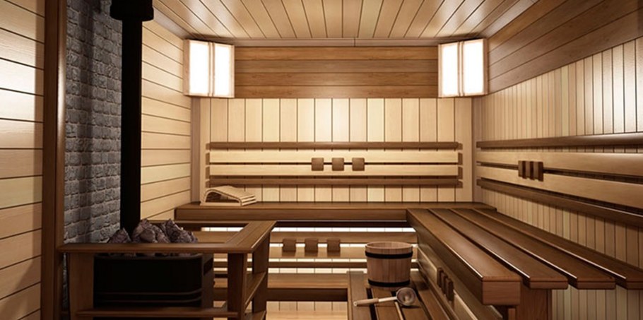 Парилка в бане отделка