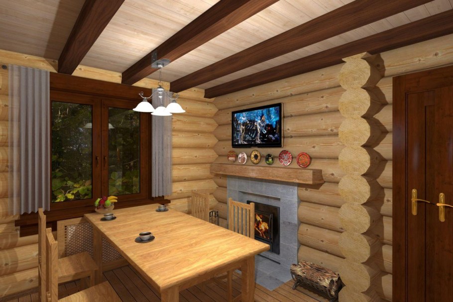 Комната отдыха в бане