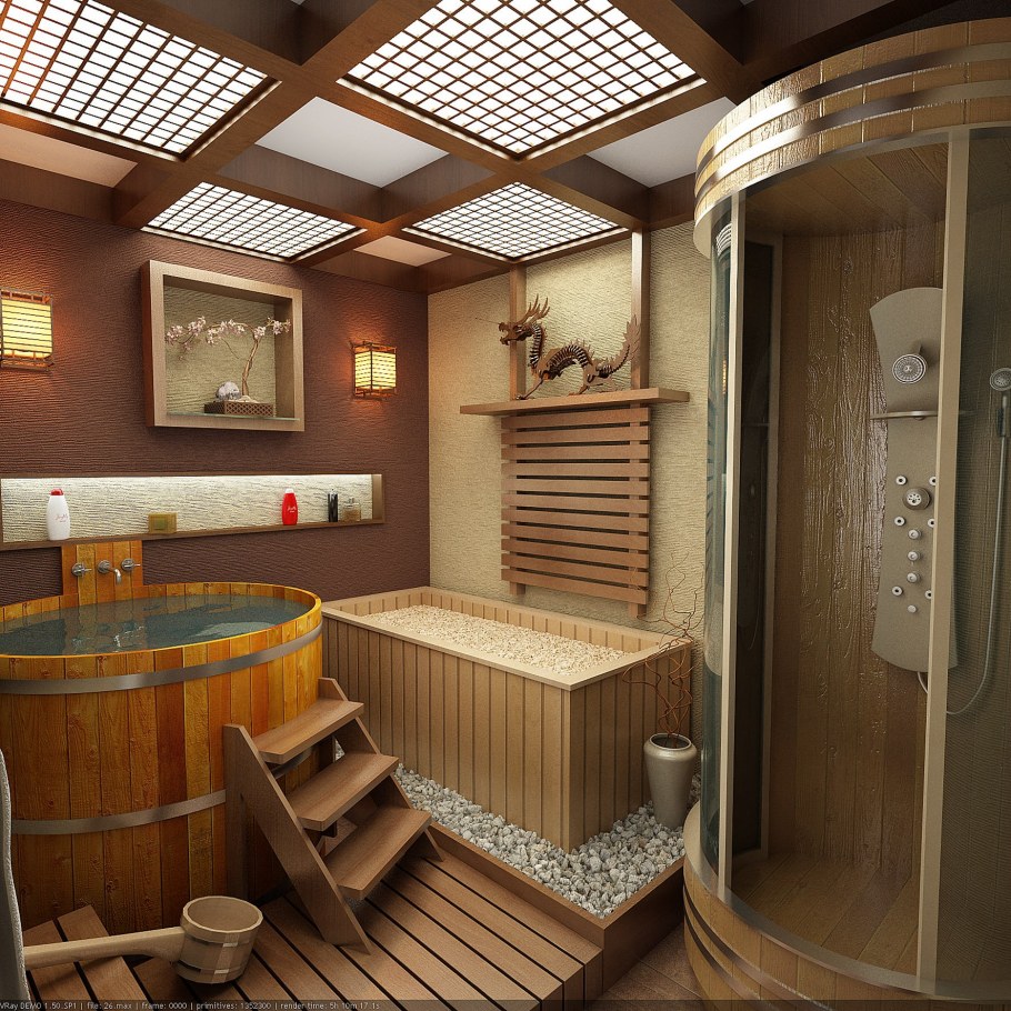 Офуро японская баня