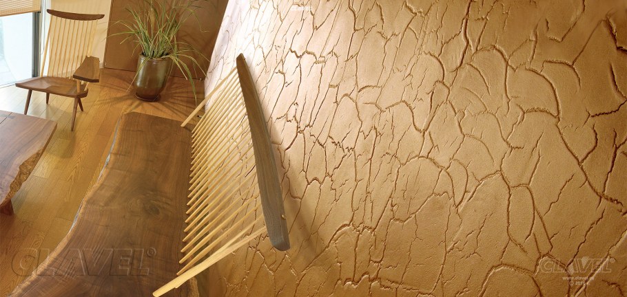 Декоративная глиняная штукатурка