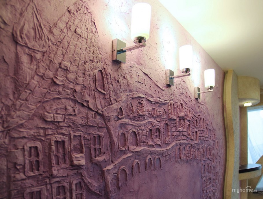 Декоративная шпатлевка для стен