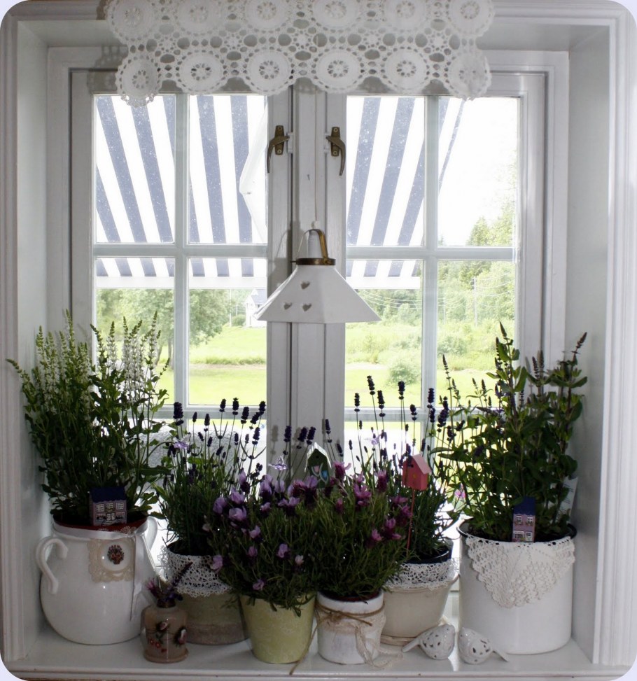 Шторы в стиле Прованс для дачи