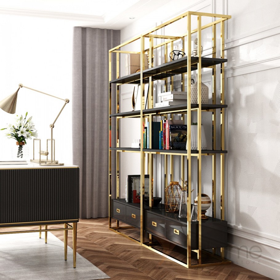 Стеллаж Polini Home Smart каскадный 10 секций белый