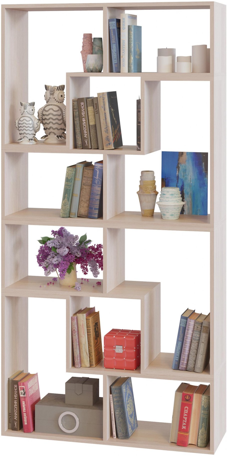 Стеллаж в гостиную