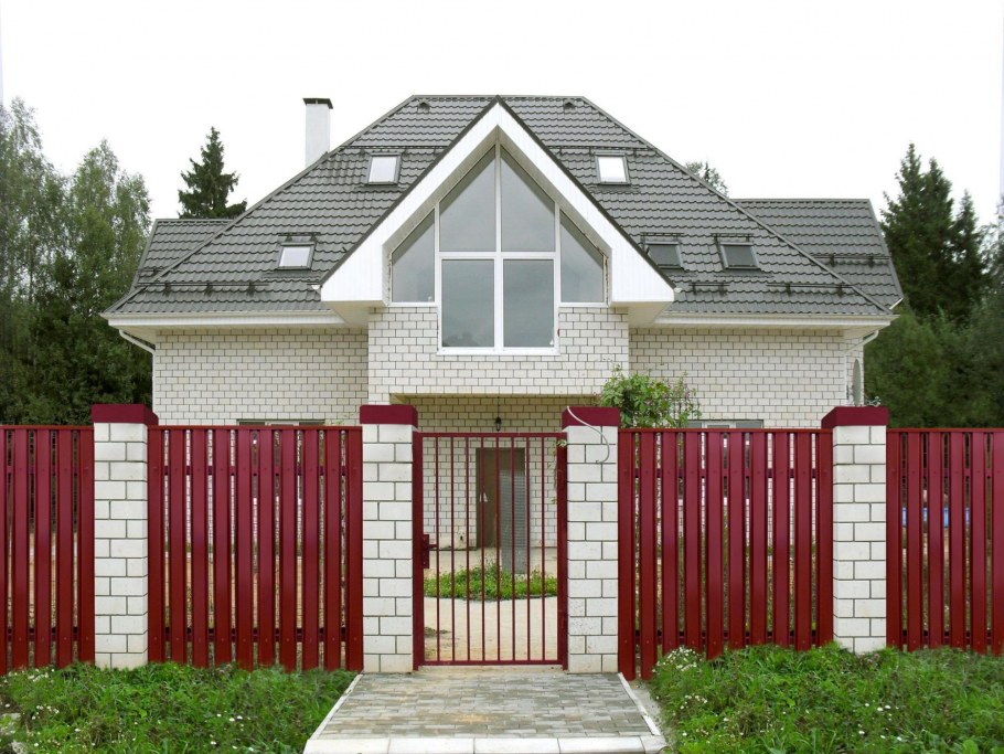 Штакетник RAL 7004