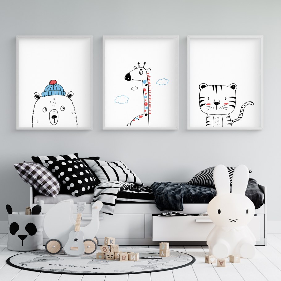 Постеры в интерьере кухни