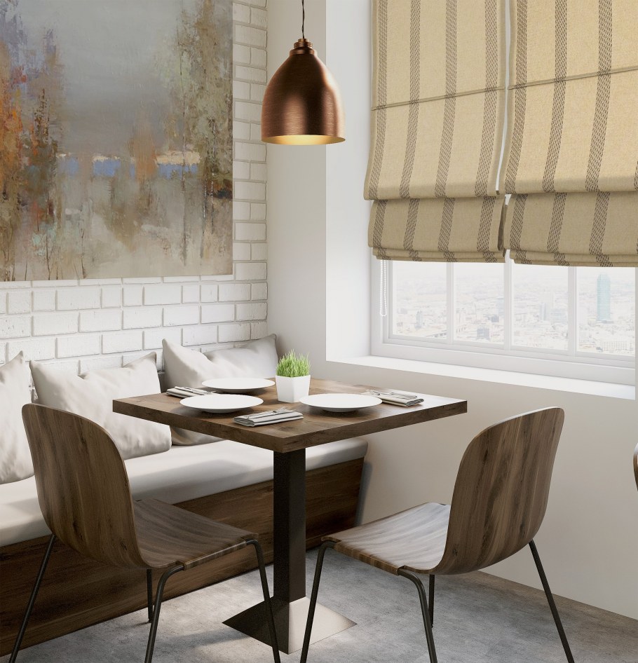 Рулонная штора DDA Пиония