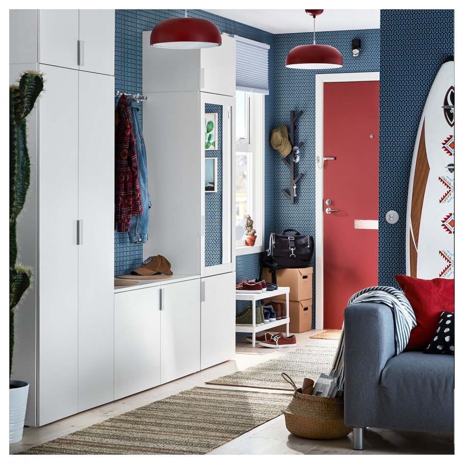 Квартиротека икеа прихожая