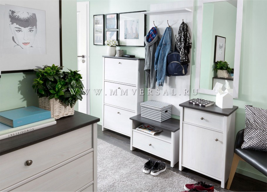 EKET ЭКЕТ навесной шкаф со стеклянной дверью, белый35x35x35 см