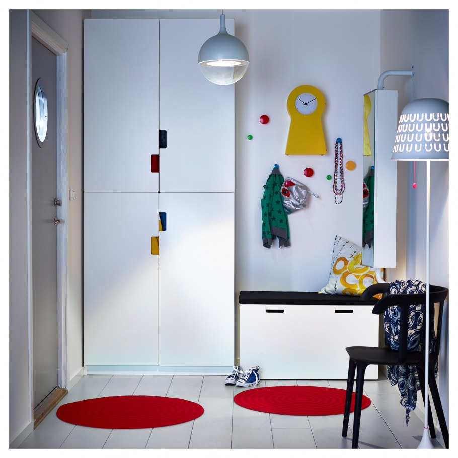 Шкаф ПАКС БЕРГСБУ белый