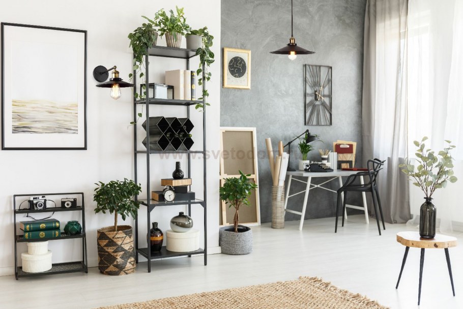 Металлический стеллаж икеа ВИТШЁ