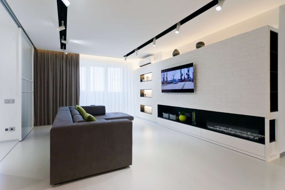 Отделка в стиле Хай тек