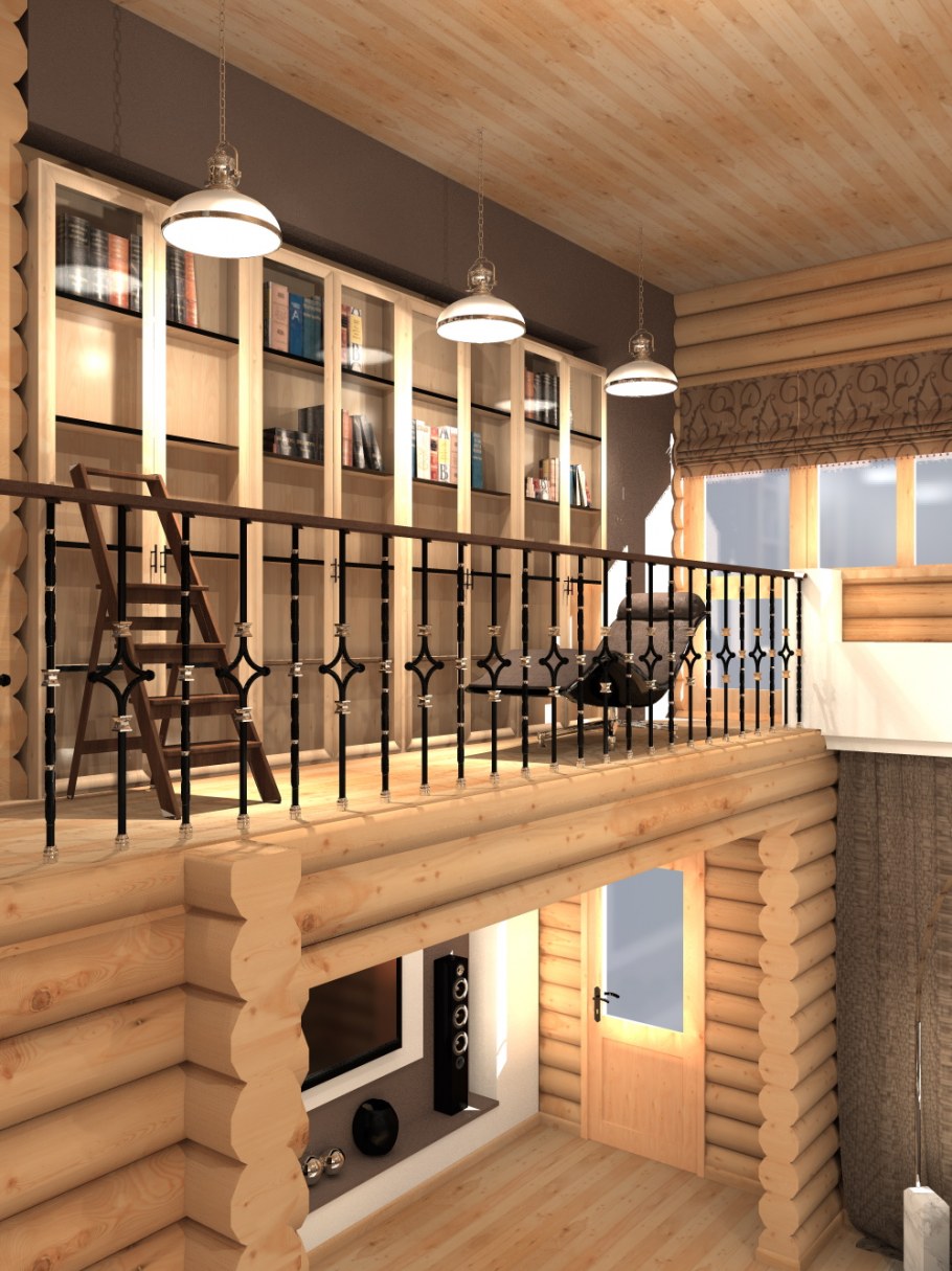 Деревянный дом со вторым светом проекты