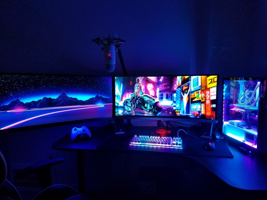Игровой компьютер игровая комната