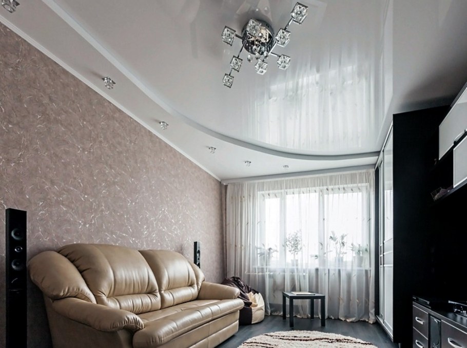 Матовый натяжной потолок