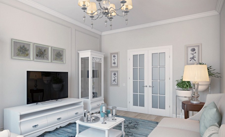 Интерьер в шведском стиле нюд