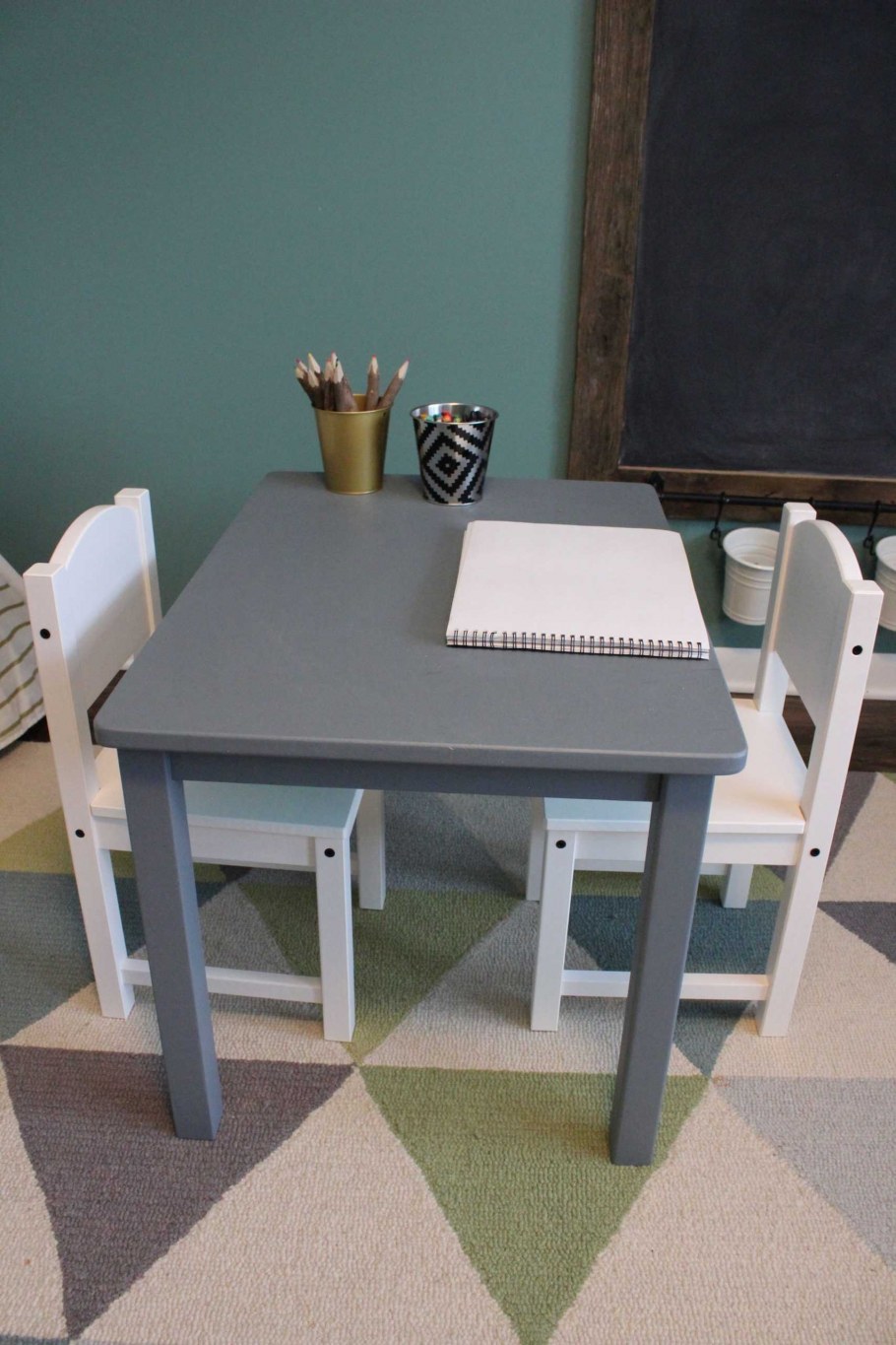 Столик икеа перекраска