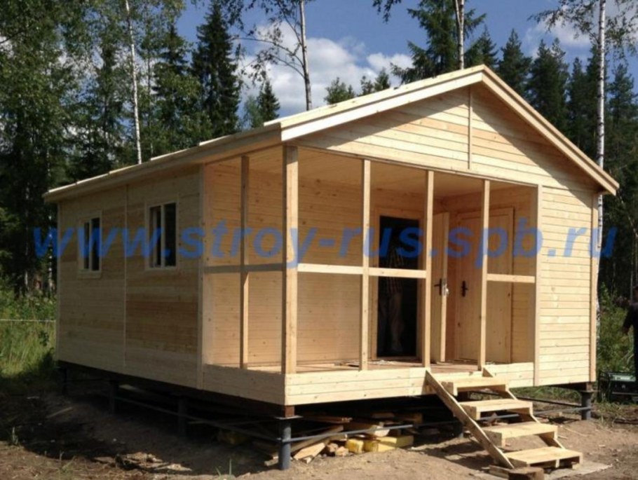 Дачный домик 4х3.5 комфорт