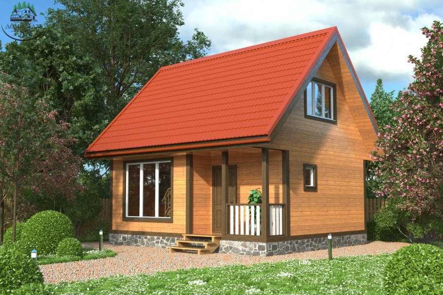 Проекты каркасных дачных домов