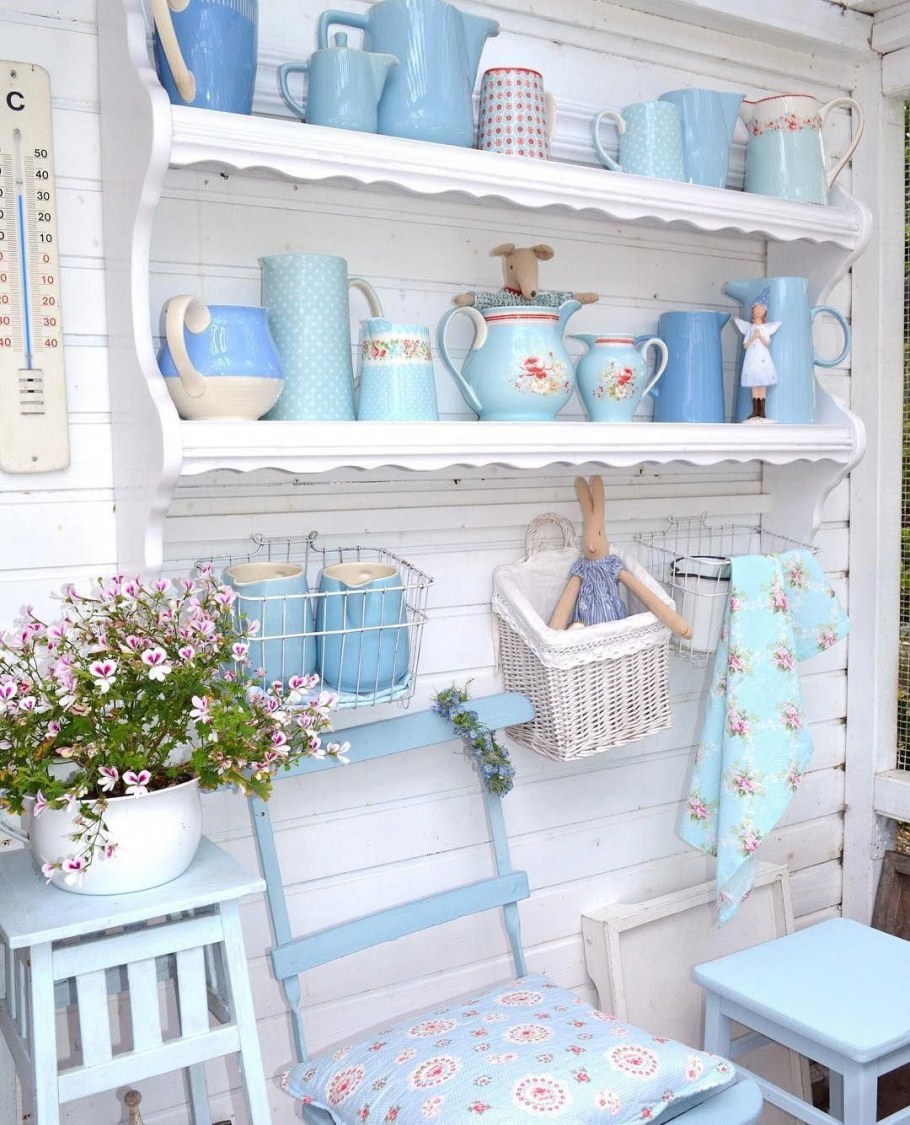 Кухни в стиле шебби Шик и Прованс