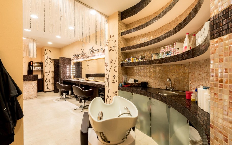 Интерьер парикмахерской