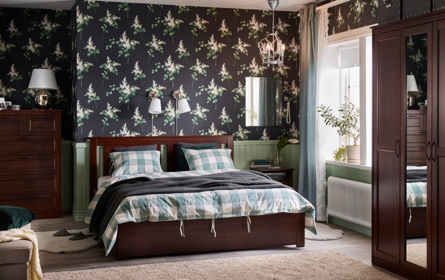 Кровать ikea МАЛЬМ белый