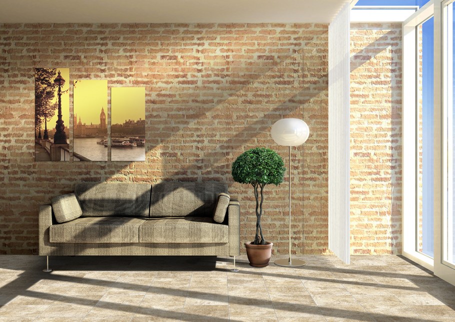 Natural Brown плитка Базовая гладкая 30х30х1,1