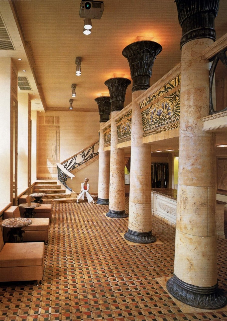 Древнеегипетский стиль в интерьере