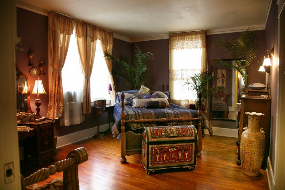 Египетский стиль в интерьере