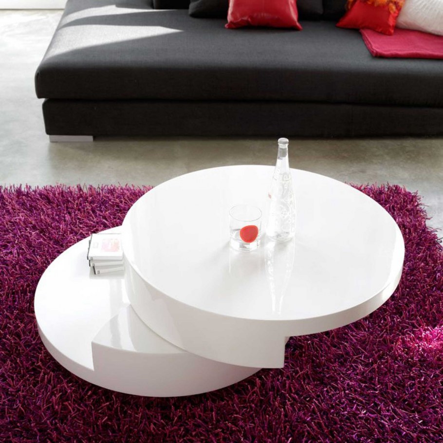 Стол журнальный Dupen (Дюпен) CT-042 белый