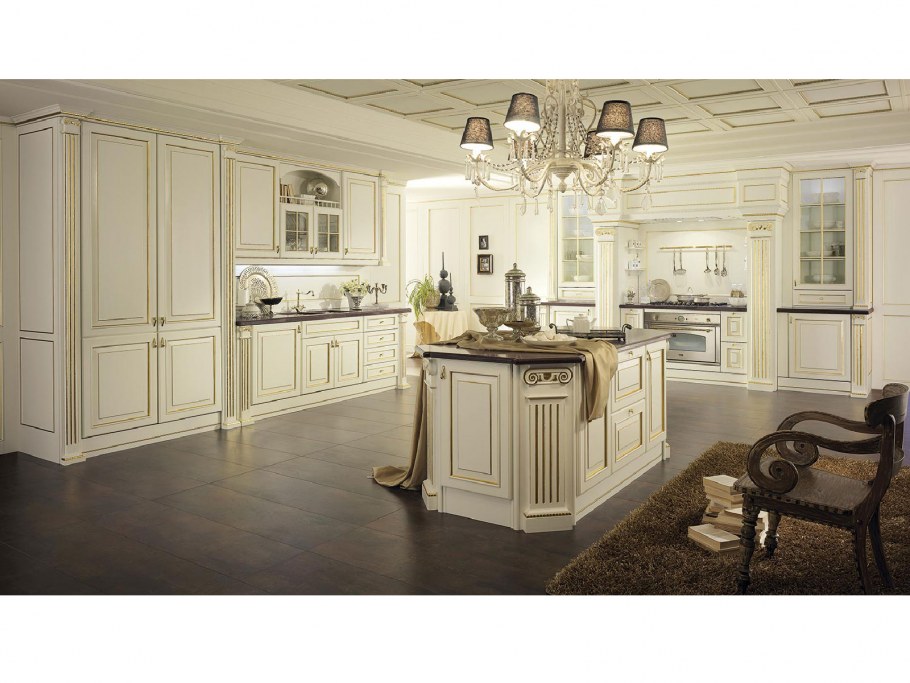 Стиль Ренессанс в интерьере кухни