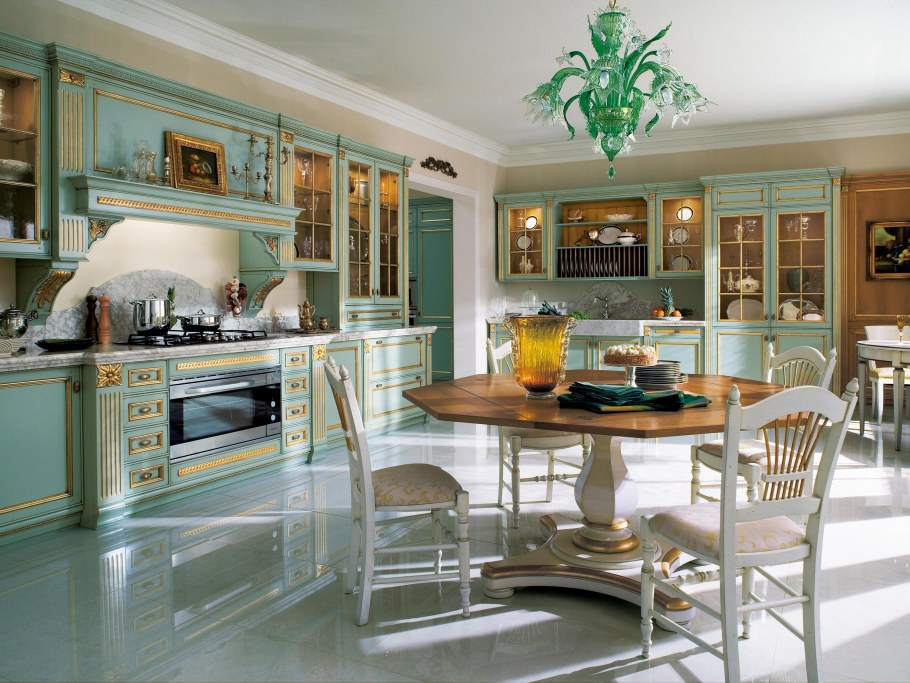 Кухонная мебель в стиле Ренессанс