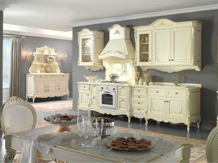 Кухни Италия айвори