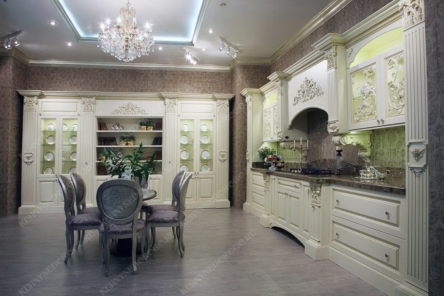 Дизайн кухни в стиле классика