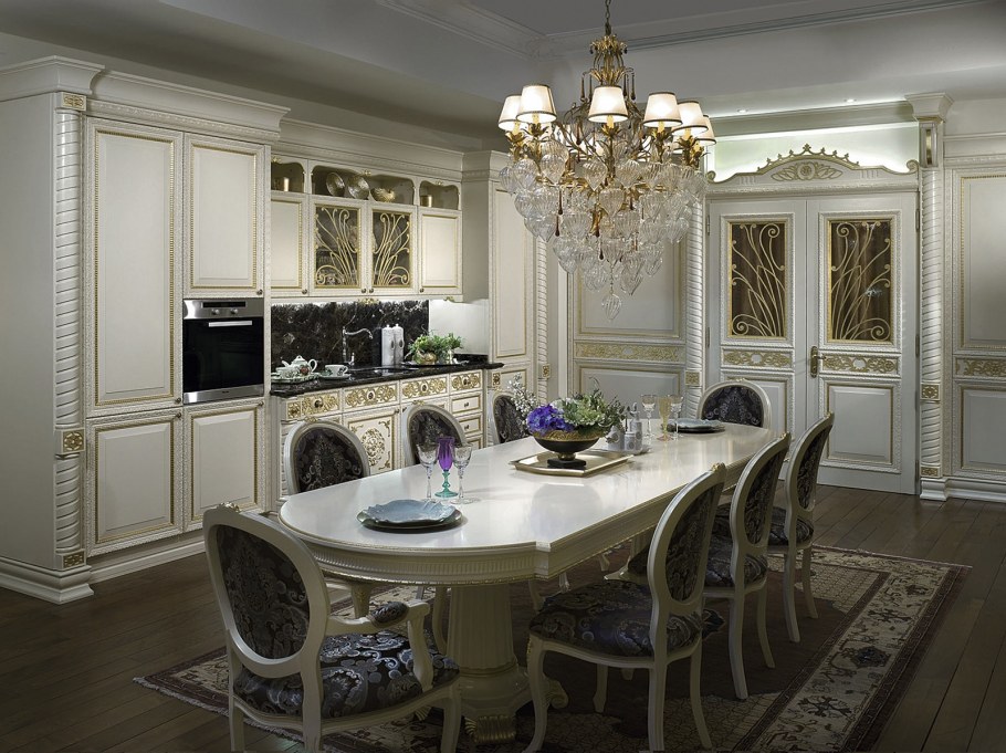 Кухни в стиле Барокко и рококо