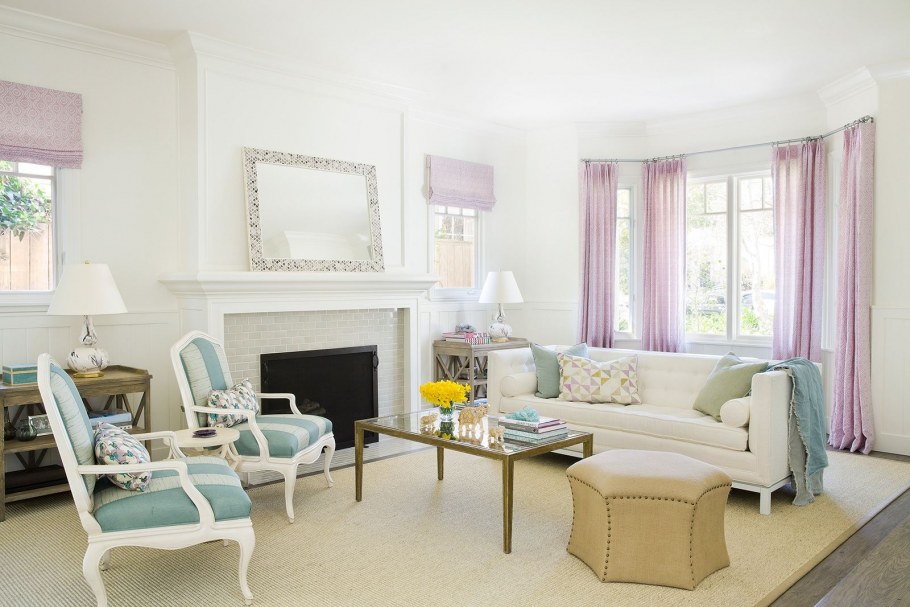 Сиреневые стены