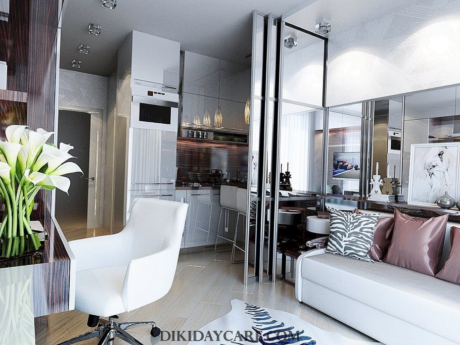 Кухни студии 25кв для квартиры 25 кв.м