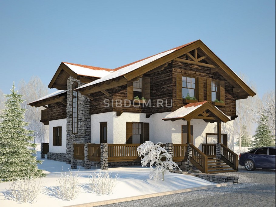 Шале Шамони проект