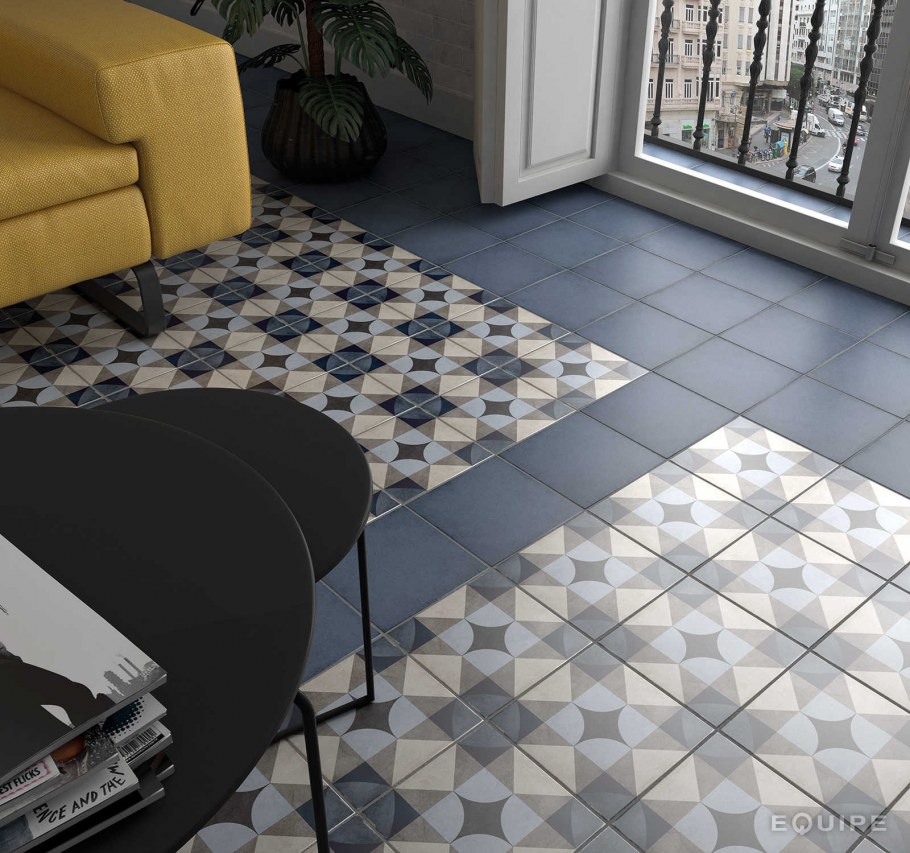 Керамогранит equipe Art nouveau Palais Blue