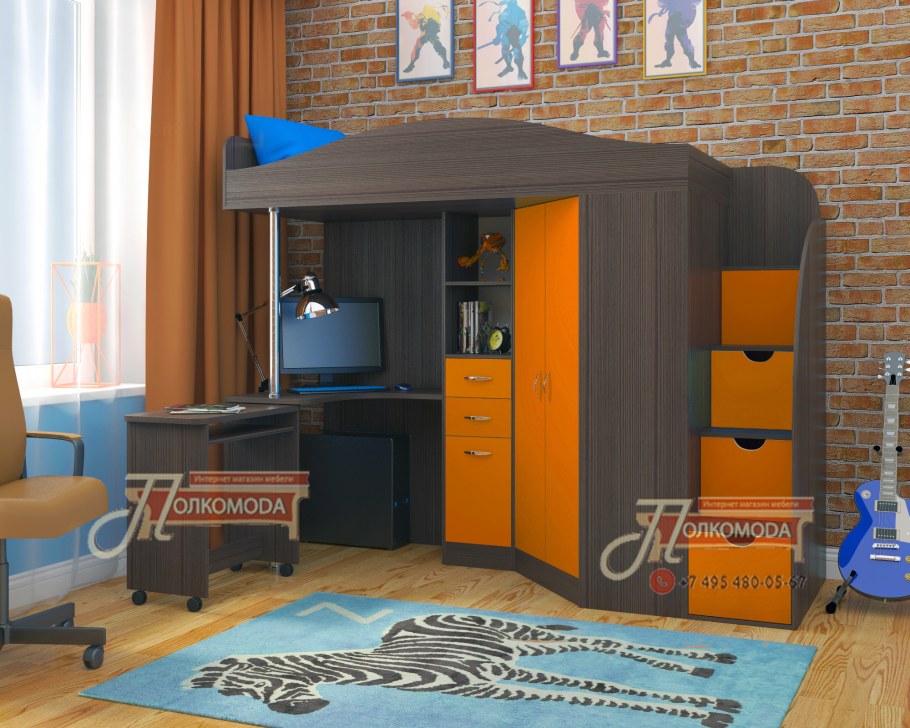 Кровать Юниор-4 ЯРОФФ